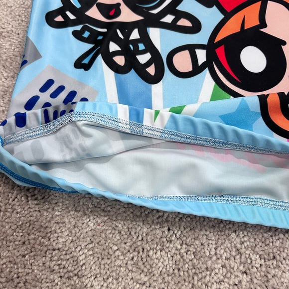 Grappling Women’s BJJ rash guard Continuous Flow Power Puff Girls blue Small - Picture 4 of 6